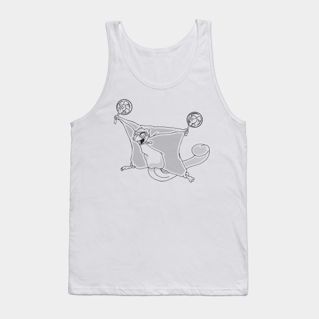 Flying Squirrel Tank Top by Renegade Rags